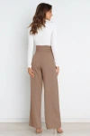 Amazon Women's drape breathable commuter Pants 2023 New Slimming waistband design Professional suit pants for women Specification image